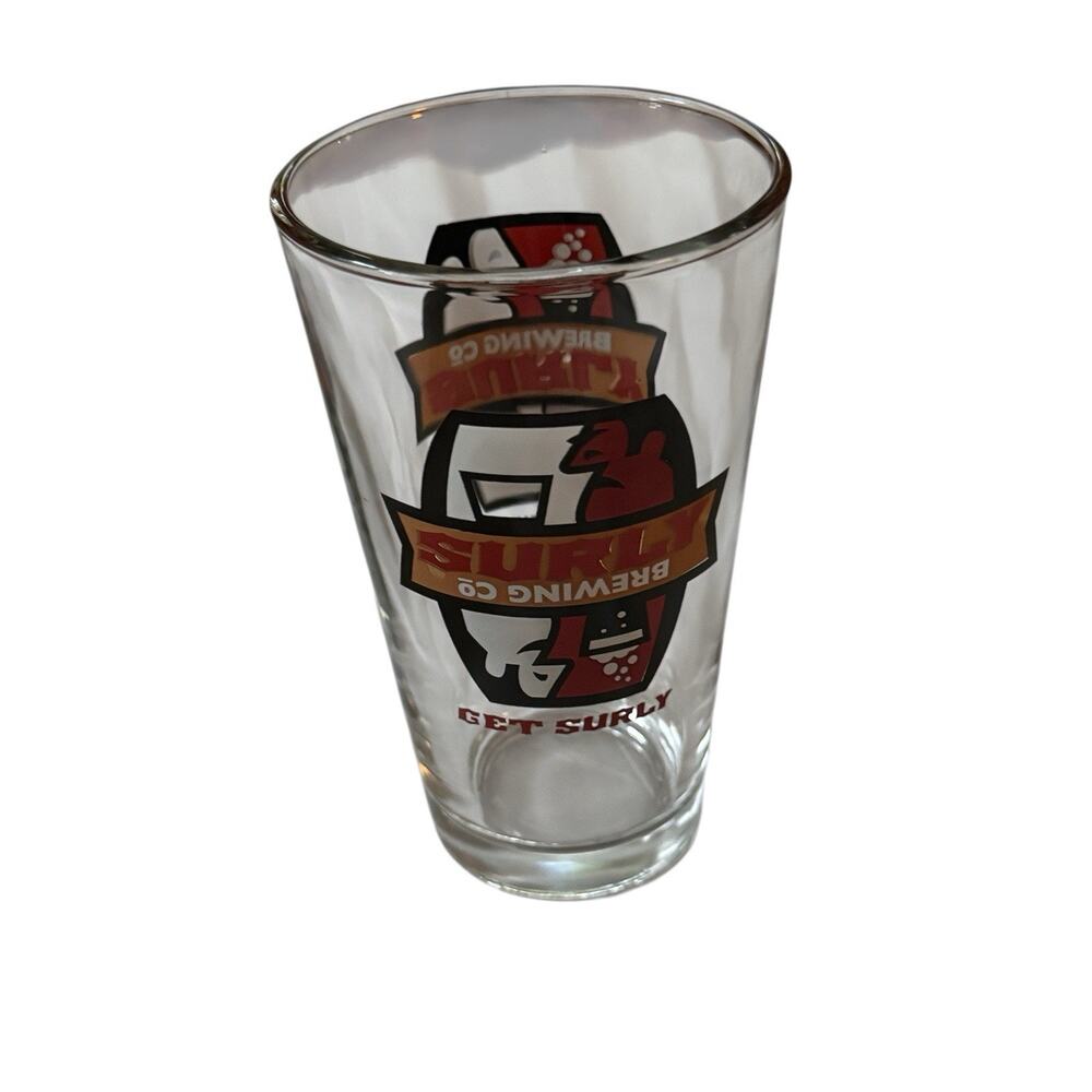 Get Surly Brewing‎ Company Twin Cities Minnesota Pint Beer Glass Brewery Barware